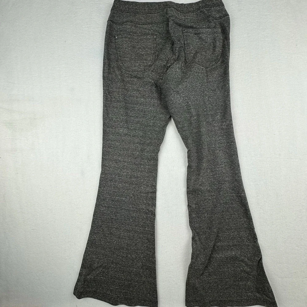 Free‎ People Pants Flare Women Size Medium Gray Mid Rise (30x28)